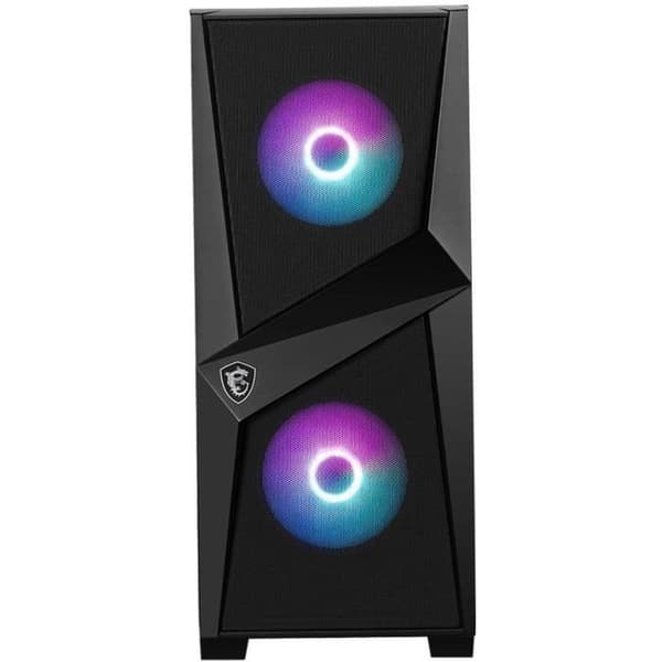 MSI MAG FORGE 100R PC CASE - Svart - Härdat glas - ATX-format (306-7G03R21-809)