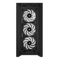 Miniatyrbild 5 av 6: PC-fodral - CORSAIR - iCUE 4000D RGB Airflow - Mid-tower - 3 AF120 RGB ELITE-fläktar - Svart
