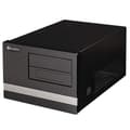 Miniatyrbild 1 av 4: SilverStone SST-SG02B-F USB 3.0 - Sugo Micro ATX Cube datorfodral, svart