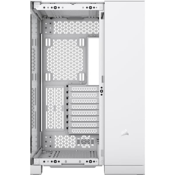 PC-fodral - CORSAIR - 6500X Härdat glas Mid-Tower Dual Chamber - Vit