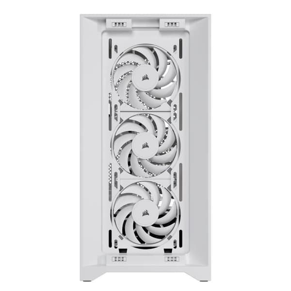 PC-fodral - CORSAIR - iCUE 4000D RGB Airflow - Mid-tower - 3 AF120 RGB ELITE-fläktar - Vit