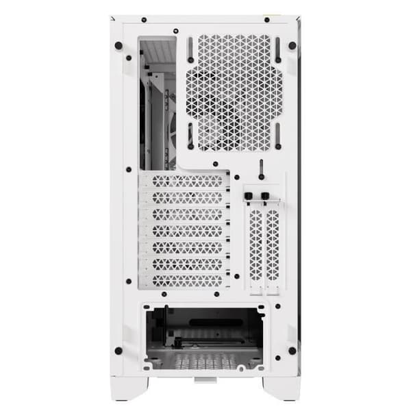 PC-fodral - CORSAIR - iCUE 4000D RGB Airflow - Mid-tower - 3 AF120 RGB ELITE-fläktar - Vit