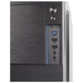 Miniatyrbild 2 av 4: Vultech VCO-A1699P Rev 2.1 ATX med PSU, 1 USB 3.0, 2 USB 2.0-portar svart