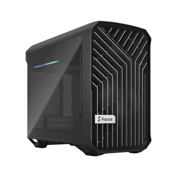 PC-fodral - FRACTAL DESIGN - Torrent Nano Black TG Dark Tint - Svart ( FD-C-TOR1N-01 )