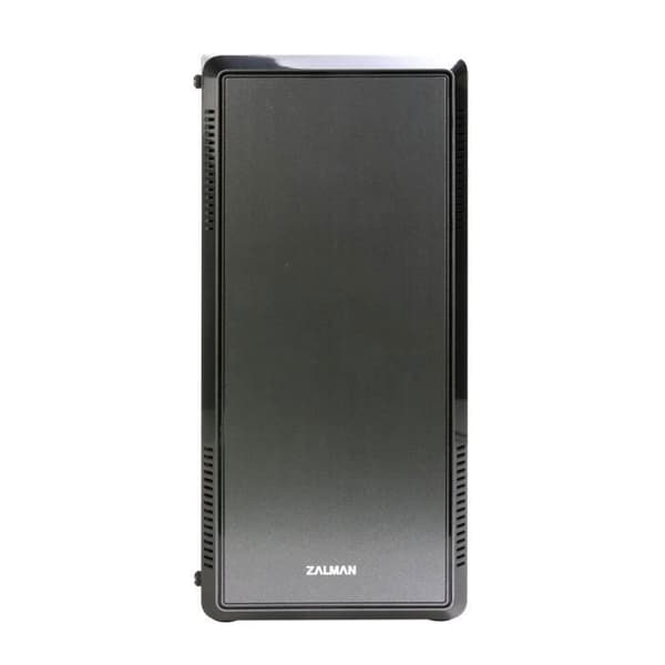 ZALMAN S4 PC CASE - Medium Tower - Svart - ATX-format (S4BK)