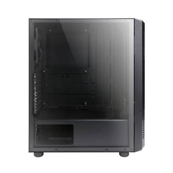 ZALMAN S4 PC CASE - Medium Tower - Svart - ATX-format (S4BK)