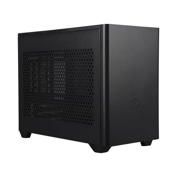 PC-fodral - COOLER MASTER - MasterBox NR200P - Mini-ITX - Stål och härdat glas - Riser-kabel - Svart (MCB-NR200P-KGNN-S00) Svart