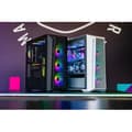 Miniatyrbild 4 av 5: Spelfodral - COOLER MASTER - MasterBox MB520 - Mesh Front - Vit ARGB - 3x120mm