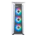 Miniatyrbild 1 av 5: Spelfodral - COOLER MASTER - MasterBox MB520 - Mesh Front - Vit ARGB - 3x120mm