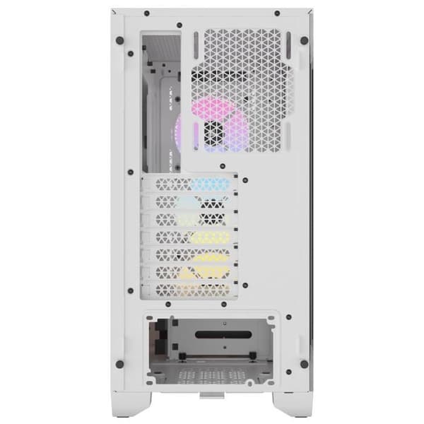 PC-chassi - CORSAIR - 3000D RGB AIRFLOW - ATX Midi-tower - 3 AR120 RGB-fläktar - Vit