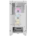 Miniatyrbild 5 av 6: PC-chassi - CORSAIR - 3000D RGB AIRFLOW - ATX Midi-tower - 3 AR120 RGB-fläktar - Vit