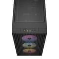 Miniatyrbild 4 av 6: PC-chassi - CORSAIR - 3000D RGB AIRFLOW - ATX Midi-Tower - 3 AR120 RGB-fläktar - Svart