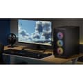 Miniatyrbild 6 av 6: PC-chassi - CORSAIR - 3000D RGB AIRFLOW - ATX Midi-Tower - 3 AR120 RGB-fläktar - Svart
