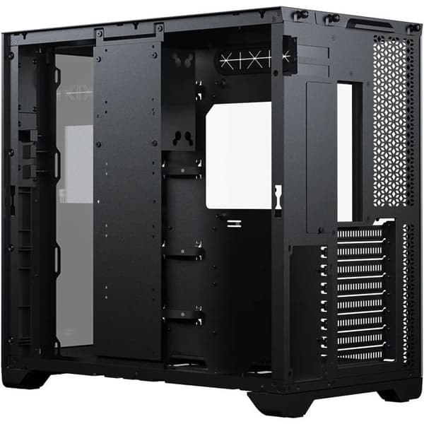 E-ATX Mid Tower PC-fodral - Magnium Gear - Qube 2 - Glaspaneler - RGB - 360 mm kylning
