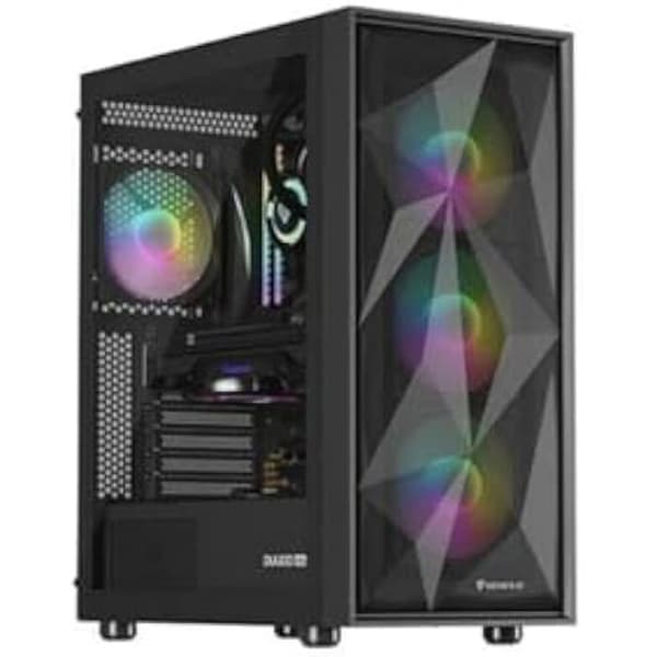 ATX Semi-Tower Case - Natec - NPC-2172 - Svart