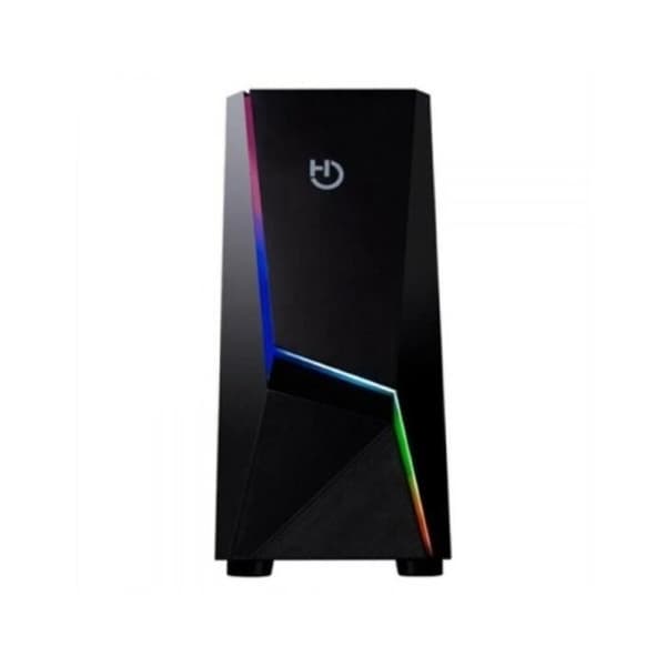 Hiditec CHA010027 V20 Pro ARGB Semi-Tower ATX-fodral Svart