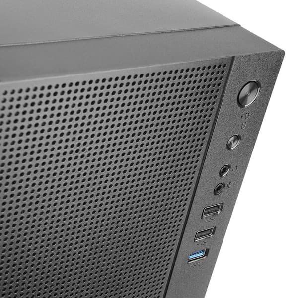 TACENS ANIMA AC5500, Compact Micro ATX PC-fodral, Front Mesh Cooling, 500W strömförsörjning, USB 3.0, Svart