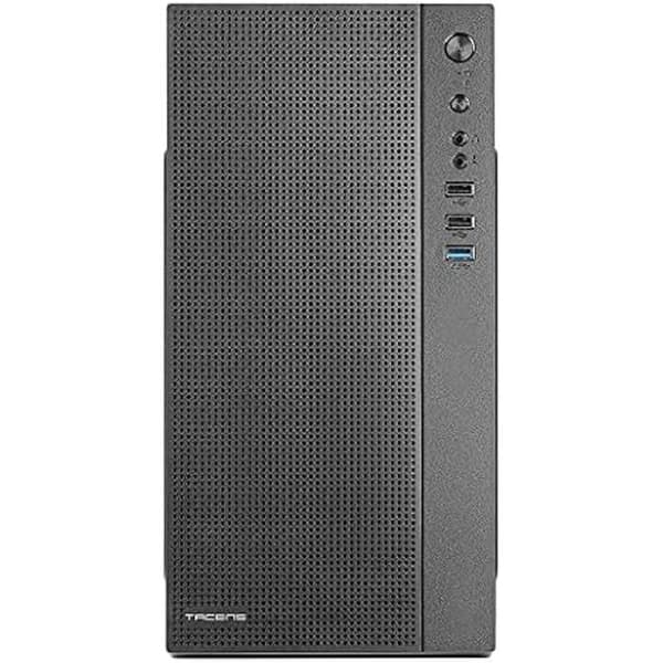 TACENS ANIMA AC5500, Compact Micro ATX PC-fodral, Front Mesh Cooling, 500W strömförsörjning, USB 3.0, Svart