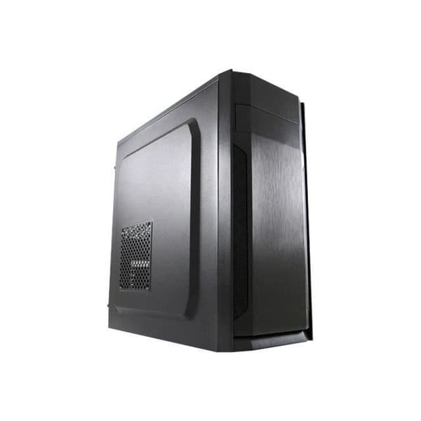 LC Power 7036B Black ATX Midi Tower PC-fodral - 4 interna fack - 7 expansionsplatser