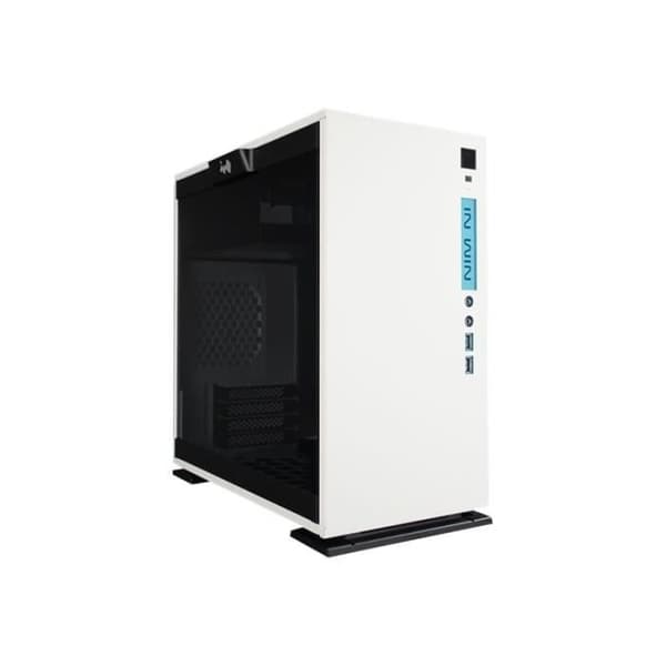 IN WIN 301 - Minitorn - micro ATX - vit - Fönsterförsedd sidopanel - 240 mm radiator Vit