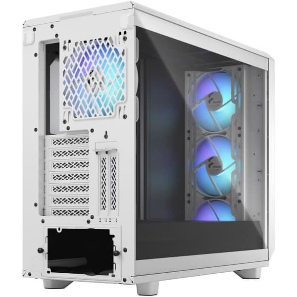 FRACTAL DESIGN - Meshify 2 RGB White TG Clear Tint - PC-fodral - Vit ( FD-C-MES2A-08 )