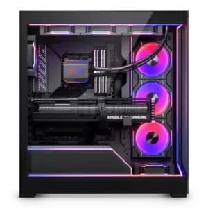 Phanteks NV5 Premium DRGB-kit + strömhubb, 3x för ytterram, 1x kabelskydd för moderkort - svart