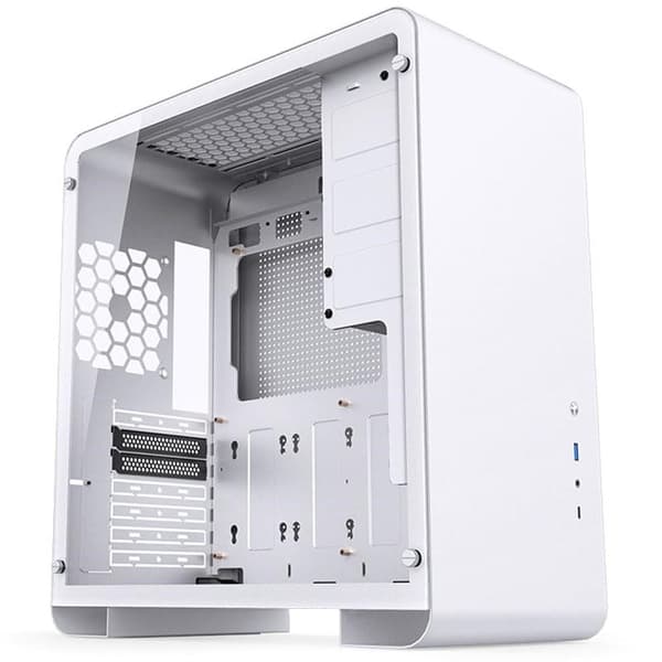 Jonsbo U4 Pro Midi-Tower, Härdat Glas - Vit (U4 PRO WHITE)
