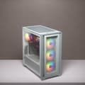Miniatyrbillede 6 af 9: Corsair iCUE 4000X RGB Midi Tower Hvid