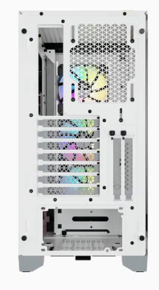 Corsair iCUE 4000X RGB Midi Tower Hvid