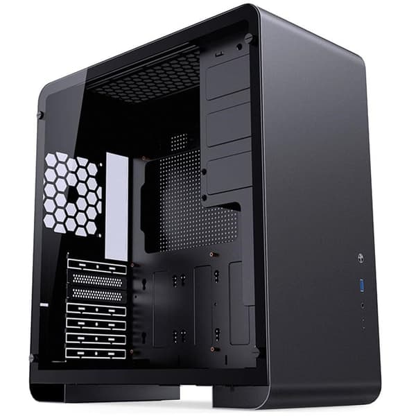Jonsbo U4 Pro Midi-Tower, Härdat Glas - Svart (U4 PRO BLACK)