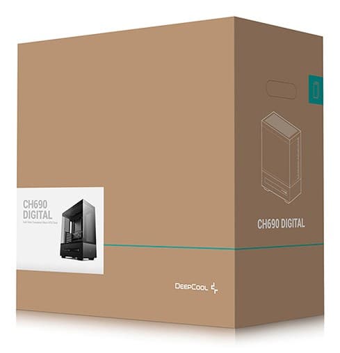 DeepCool CH690 Tower Svart