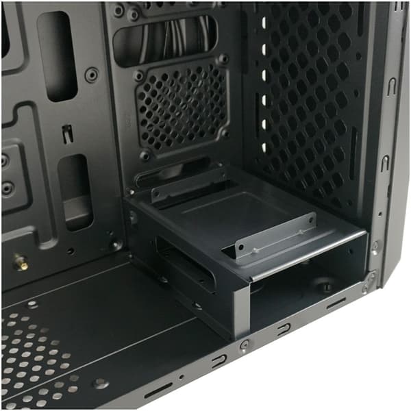 LC-Power 7039B Midi-Tower-chassi ATX Micro ATX Mini-ITX Metall Plast