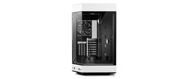 HYTE Y60 Midi Tower Svart, Vit