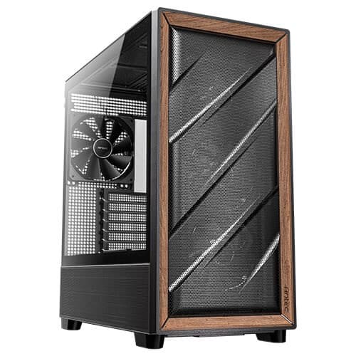 Antec FLUX Midi Tower-chassi svart, återförsäljare