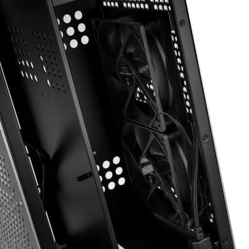 Kolink Rocket Complex Aluminium Mini-ITX Gehäuse - Gunmetal Grå
