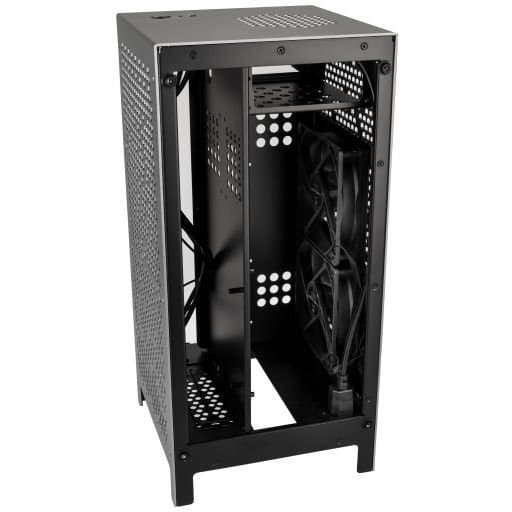 Kolink Rocket Complex Aluminium Mini-ITX Gehäuse - Gunmetal Grå