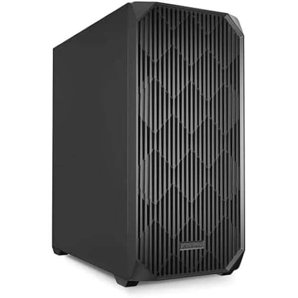 PC-chassi ATX - SHARKOON - AK3 - Svart - Förinstallerade fläktar - Luft- och vattenkylning Svart