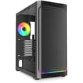 Miniatyrbild 1 av 2: PC-chassi - SHARKOON - AK4W RGB - Svart - RGB-belysning - Förinstallerade fläktar - ATX-kompatibel