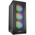 Miniatyrbild 1 av 2: PC-hölje - SHARKOON - Rebel C20 ITX - RGB - Optimal kylning - Kompakt