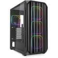Miniatyrbild 1 av 2: ATX PC-chassi - SHARKOON - AK5M RGB - PWM RGB-fläktar - Radiatorstöd - Rymlig design