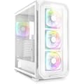 Miniatyrbild 1 av 2: PC-chassi - SHARKOON - AK5G RGB - Vit - ATX - 4 PWM-fläktar 120mm