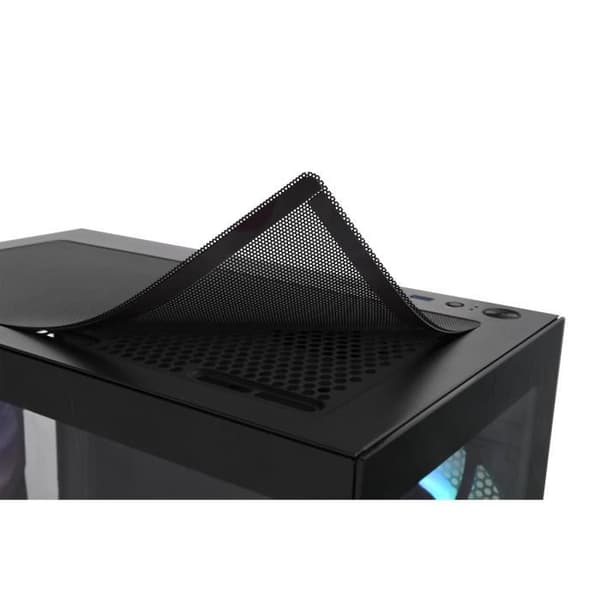 Thermaltake View 170 TG Chassi för PC Micro ATX Svart med Härdat Glas och ARGB