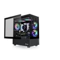 Miniatyrbild 3 av 4: Thermaltake View 170 TG Chassi för PC Micro ATX Svart med Härdat Glas och ARGB