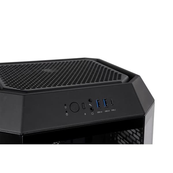 Mini Tower Chassi - THERMALTAKE - Tower 250 - Svart - Härdat glaspaneler - Effektiv kylning