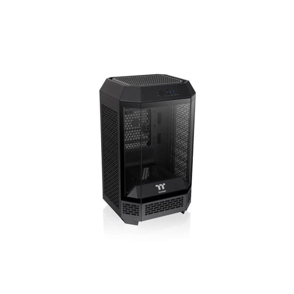 Mini Tower Chassi - THERMALTAKE - Tower 250 - Svart - Härdat glaspaneler - Effektiv kylning