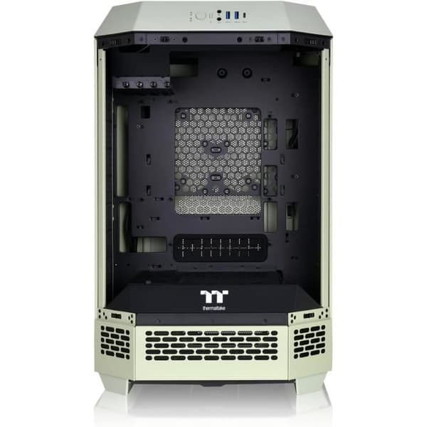 Micro Tower Chassi - THERMALTAKE - 300 - Matcha Grön - RGB - Micro ATX