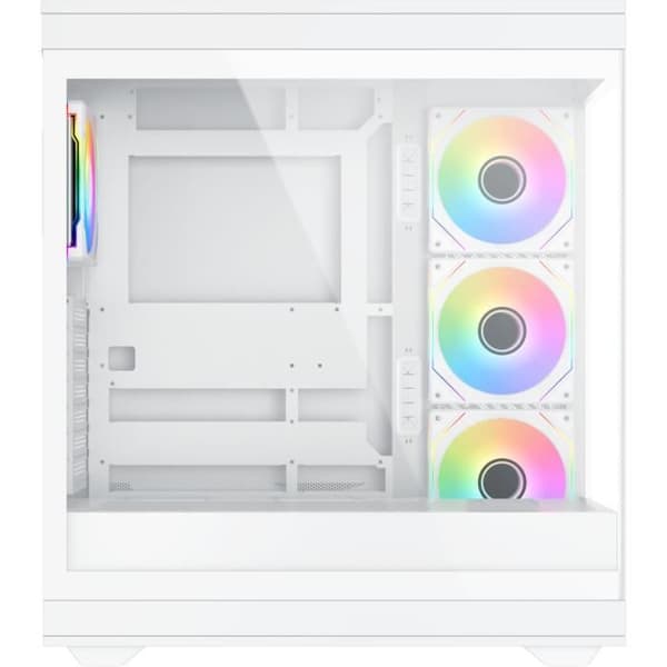 PC-chassi - XIGMATEK - META Arctic - Mellan tur - E-ATX - Härdat glas - ARGB - Vit