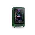 Miniatyrbild 1 av 4: PC Mini-tower - Thermaltake - The Tower 200 - Grön Racing - 2 fläktar - Sidofönster