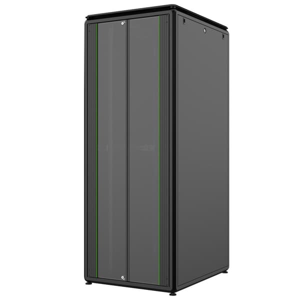 Lanview 19" 42U 800 x 1000 x 2053 mm datalinjerackskåp - svart, RDL42U81BL