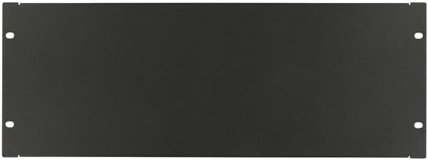 Lanview Blankpanel 4U 19" Sort 32165, RAB115BL